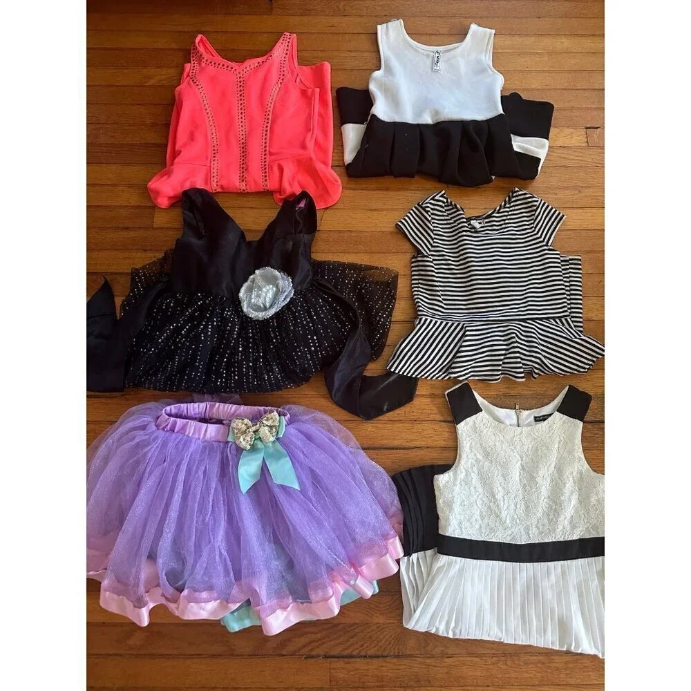 Lot of 6 Teen Girls dresses